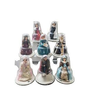Vintage King Herny VIII & Wives Custome Doll by Peggy Nisbet Collection w/Cases